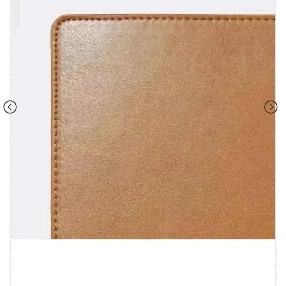 Faux Leather laptop sleeve with built in mouse